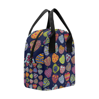 Apple Pattern Print Design AP05 Insulated Lunch Bag