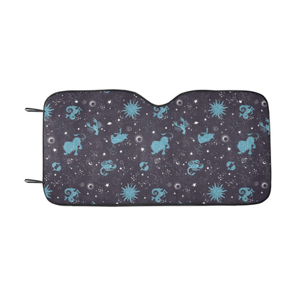 Zodiac Print Design LKS303 Car front Windshield Sun Shade