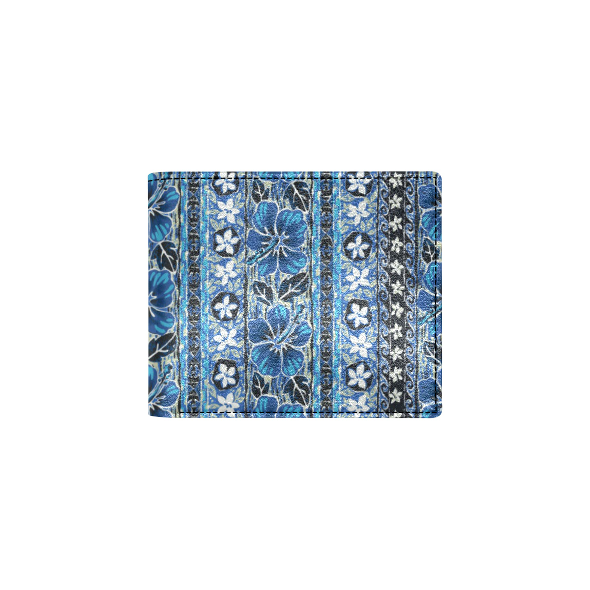 Hawaiian Themed Pattern Print Design H012 Men's ID Card Wallet
