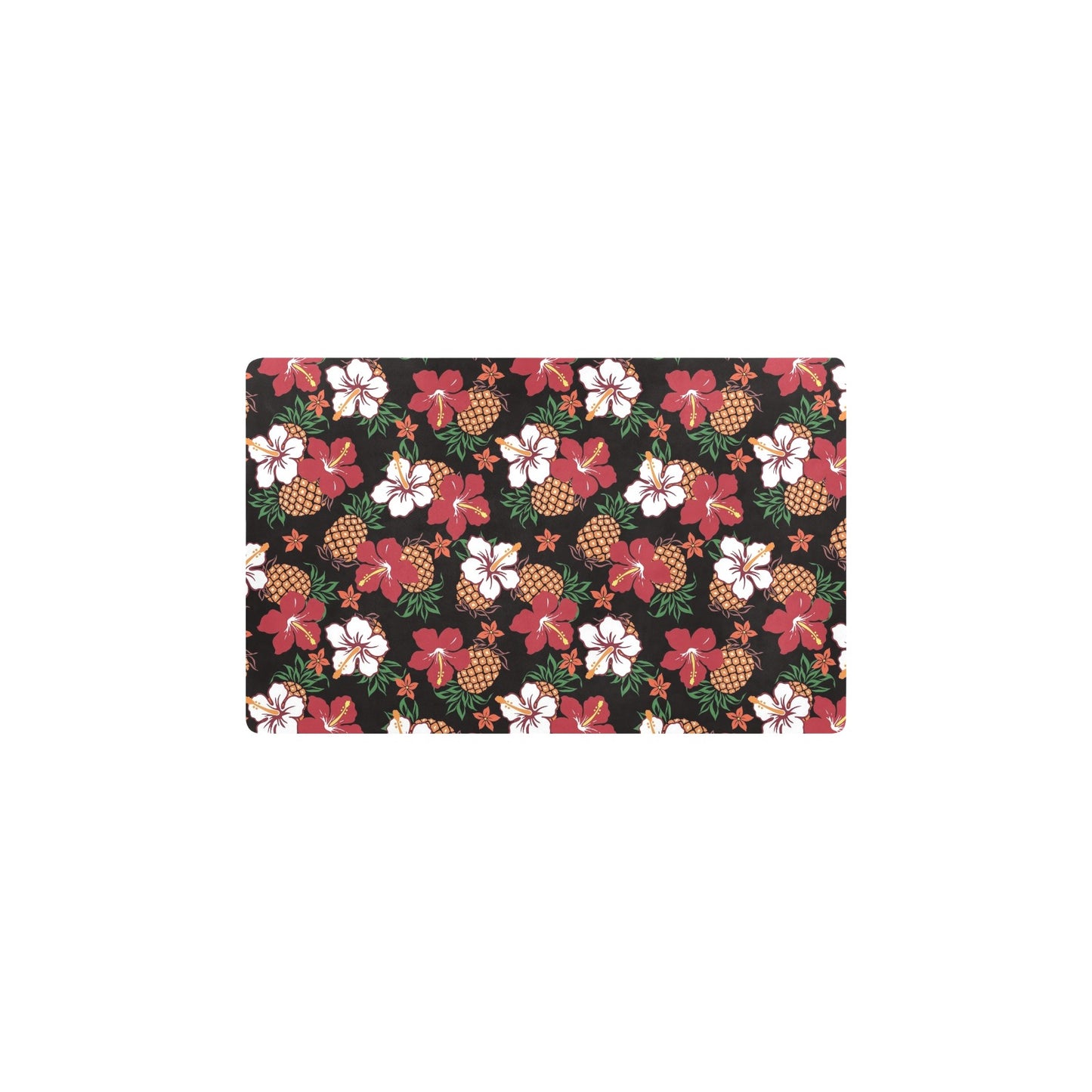 Hawaiian Themed Pattern Print Design H013 Kitchen Mat