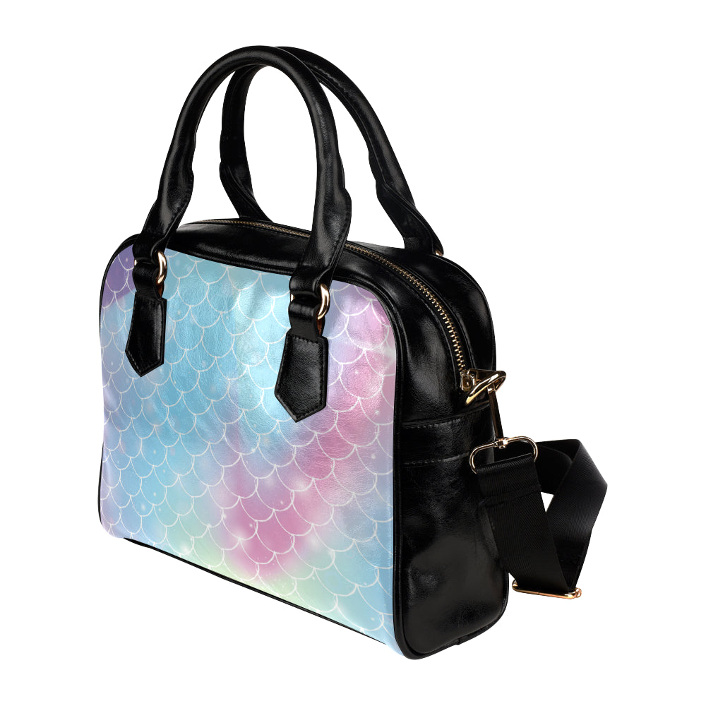 Rainbow Pattern Print Design A06 Shoulder Handbag