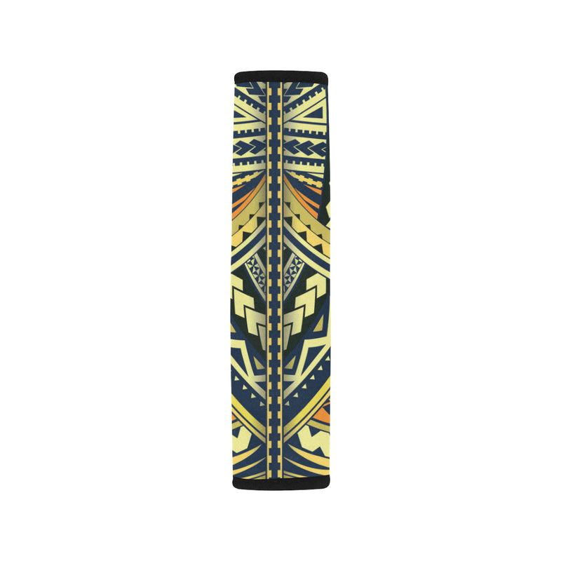 Polynesian Tattoo Print Car Seat Belt Cover