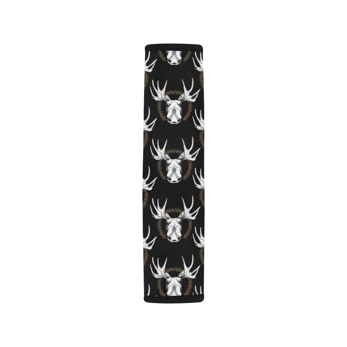 Moose Pattern Print Design 02 Car Seat Belt Cover