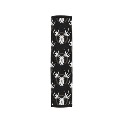 Moose Pattern Print Design 02 Car Seat Belt Cover