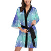 Sea Turtle Draw Women Kimono Robe