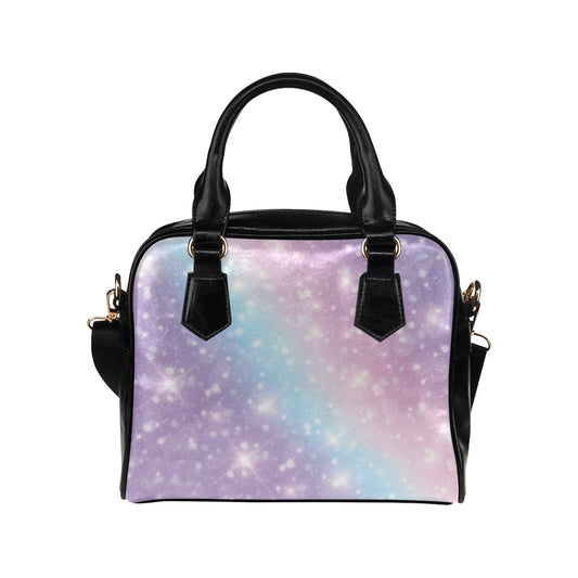 Cosmic Pastel Pattern Print Design 02 Shoulder Handbag