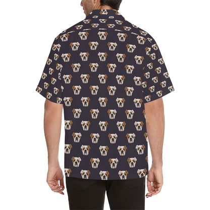 Bulldogs Pattern Print Design 03 Men's Hawaiian Shirt