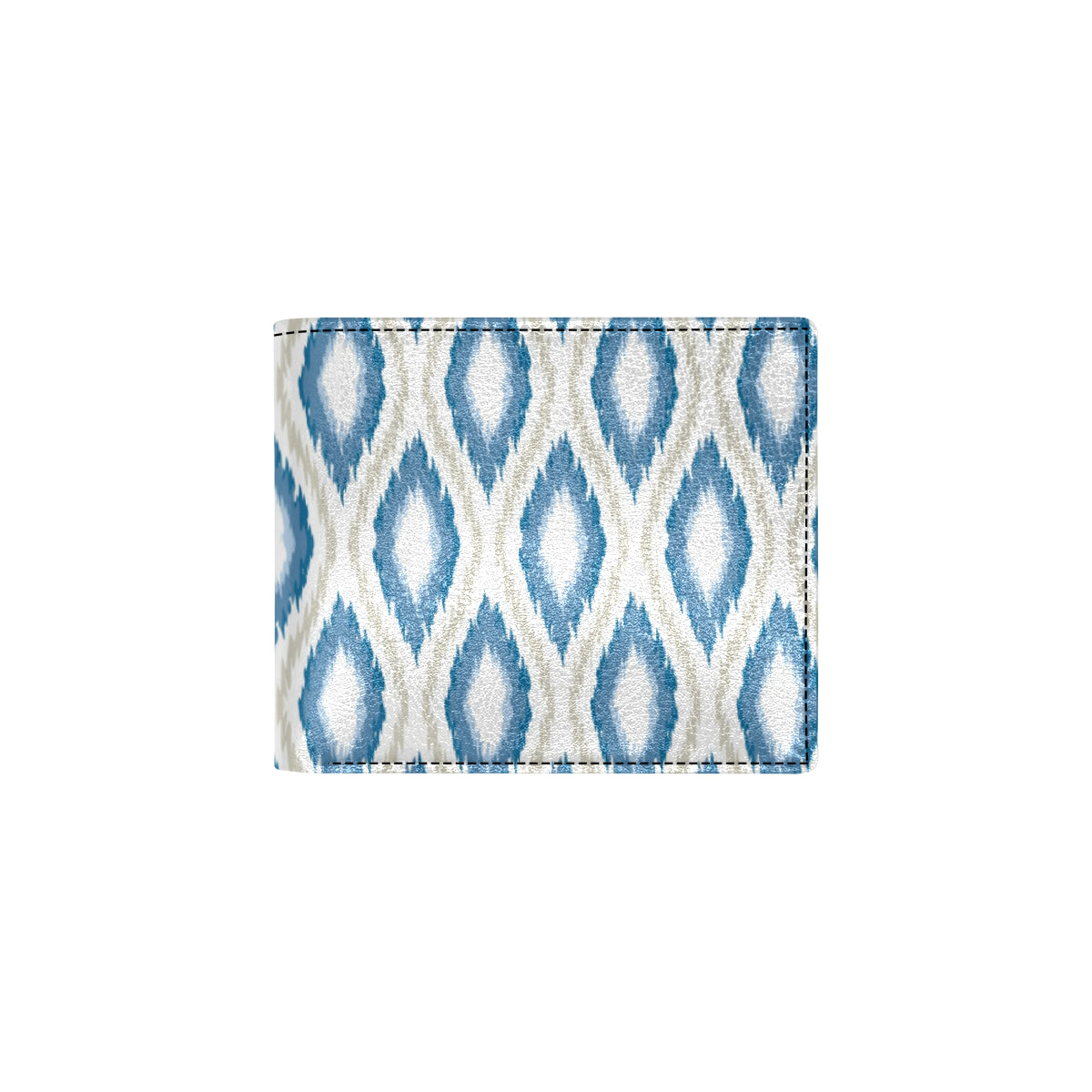 Ikat Pattern Print Design 02 Men's ID Card Wallet