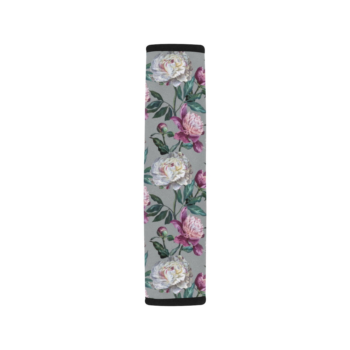 Peony Pattern Print Design PE01 Car Seat Belt Cover