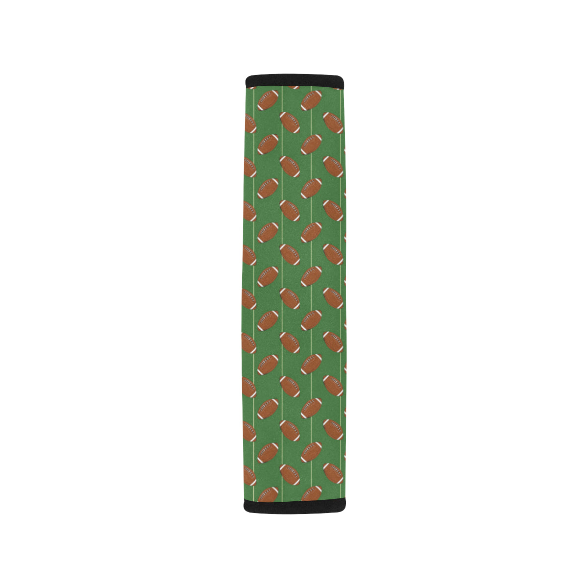 American Football on Field Themed Car Seat Belt Cover