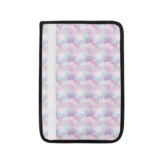 Aquarius Zodiac Pattern Print Design 01 Car Seat Belt Cover