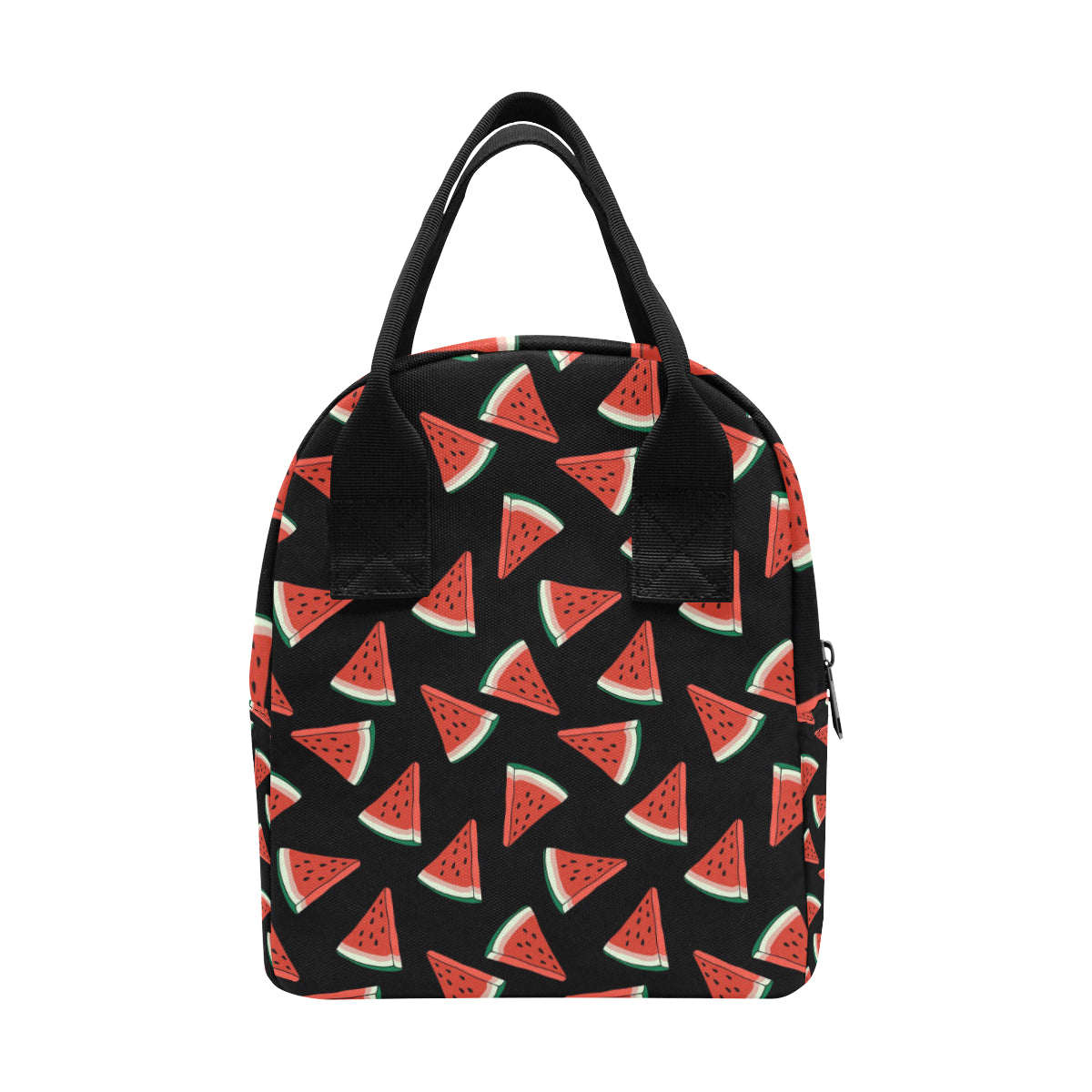 Watermelon Pattern Print Design WM01 Insulated Lunch Bag