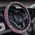 Boho Pattern Print Design 05 Steering Wheel Cover with Elastic Edge