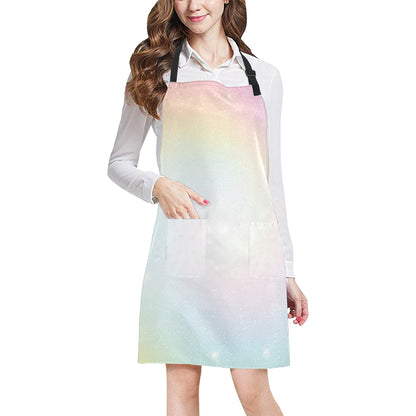 Nebula Pattern Print Design A02 Apron with Pocket