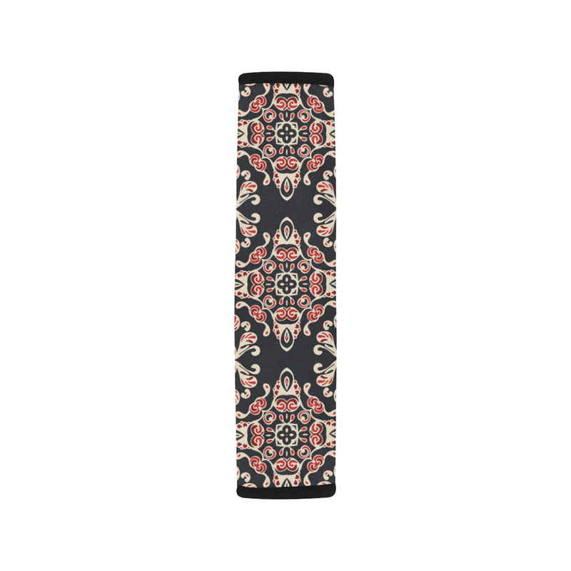 Medallion Pattern Print Design 01 Car Seat Belt Cover