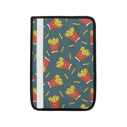 French Fried Pattern Print Design 04 Car Seat Belt Cover