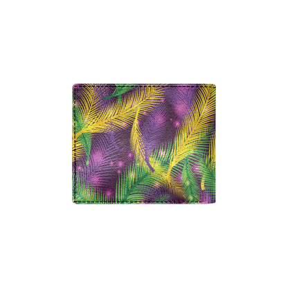Mardi Gras Pattern Print Design 09 Men's ID Card Wallet