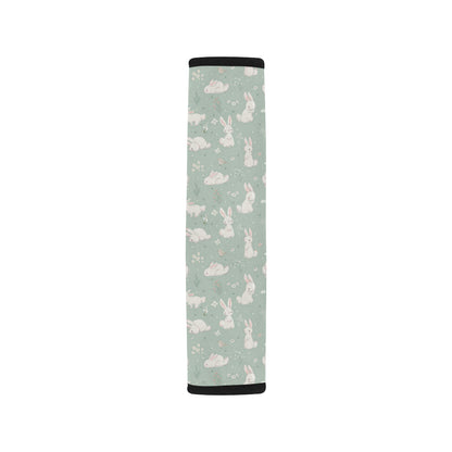 Bunny Pattern Print Design 03 Car Seat Belt Cover