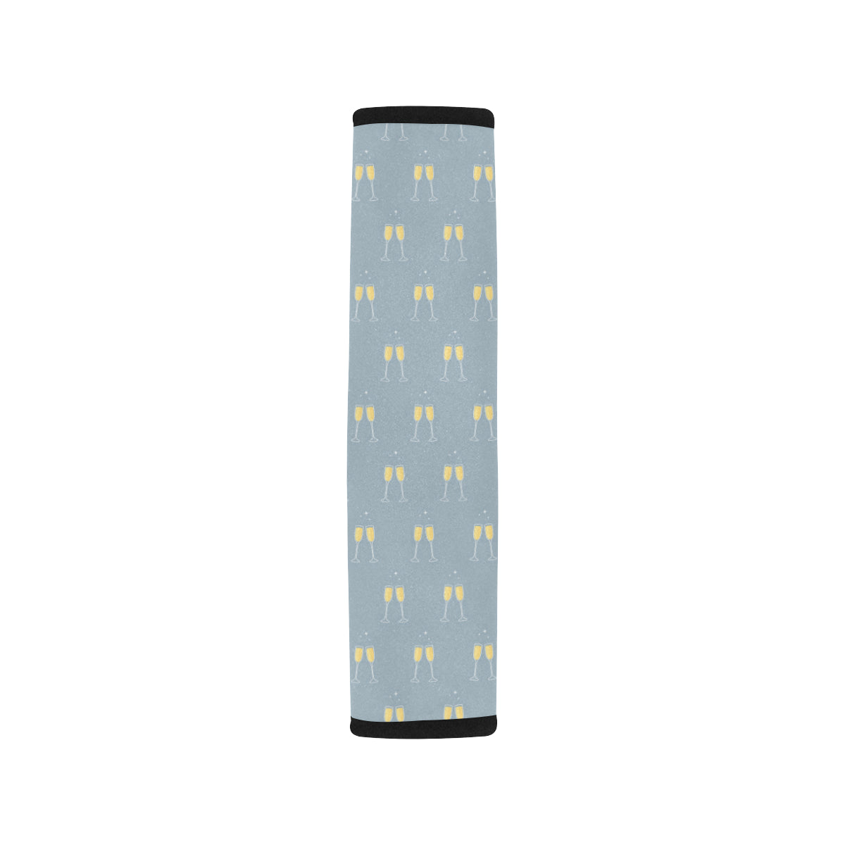Champagne Pattern Print Design 03 Car Seat Belt Cover