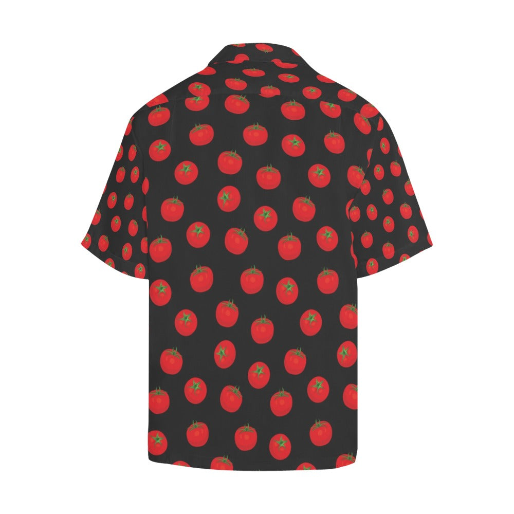 Tomato Print Design LKS305 Men's Hawaiian Shirt