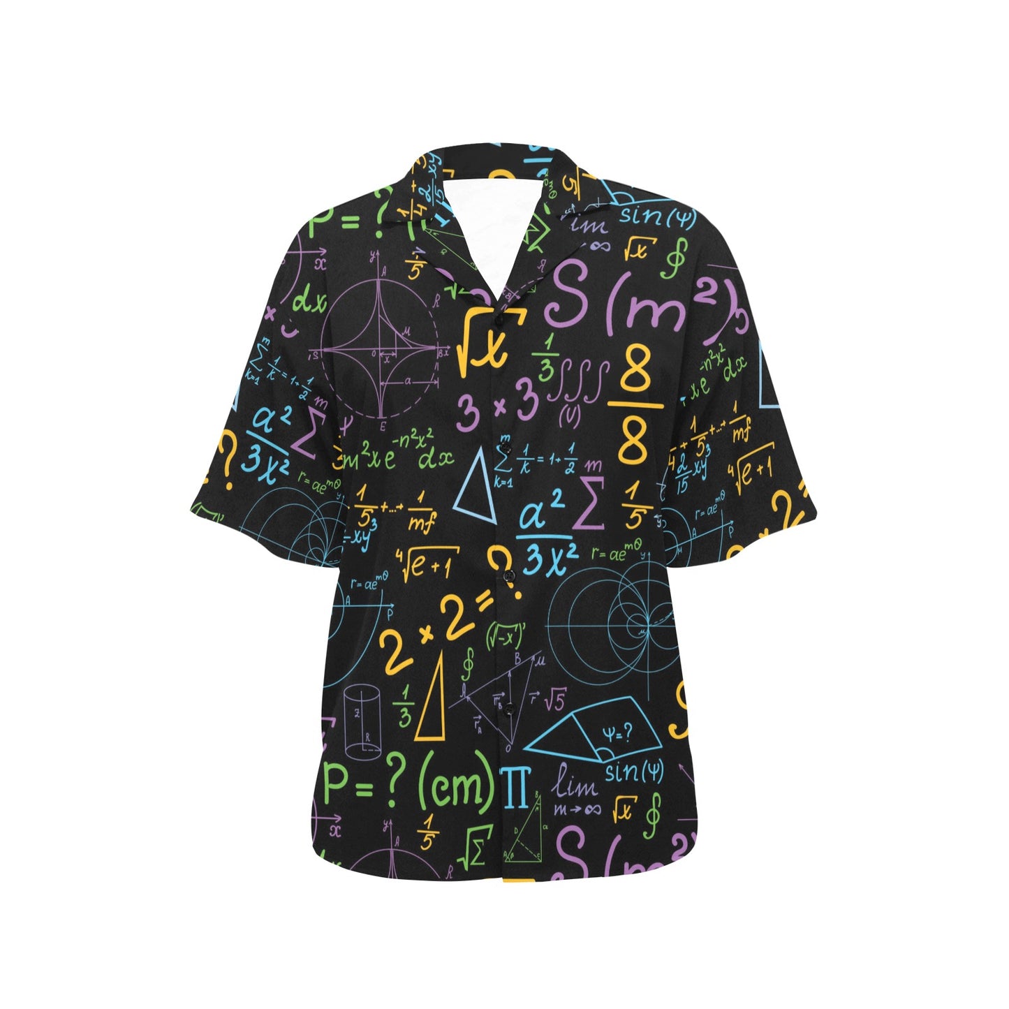 Math Pattern Print Design 03 Women's Hawaiian Shirt