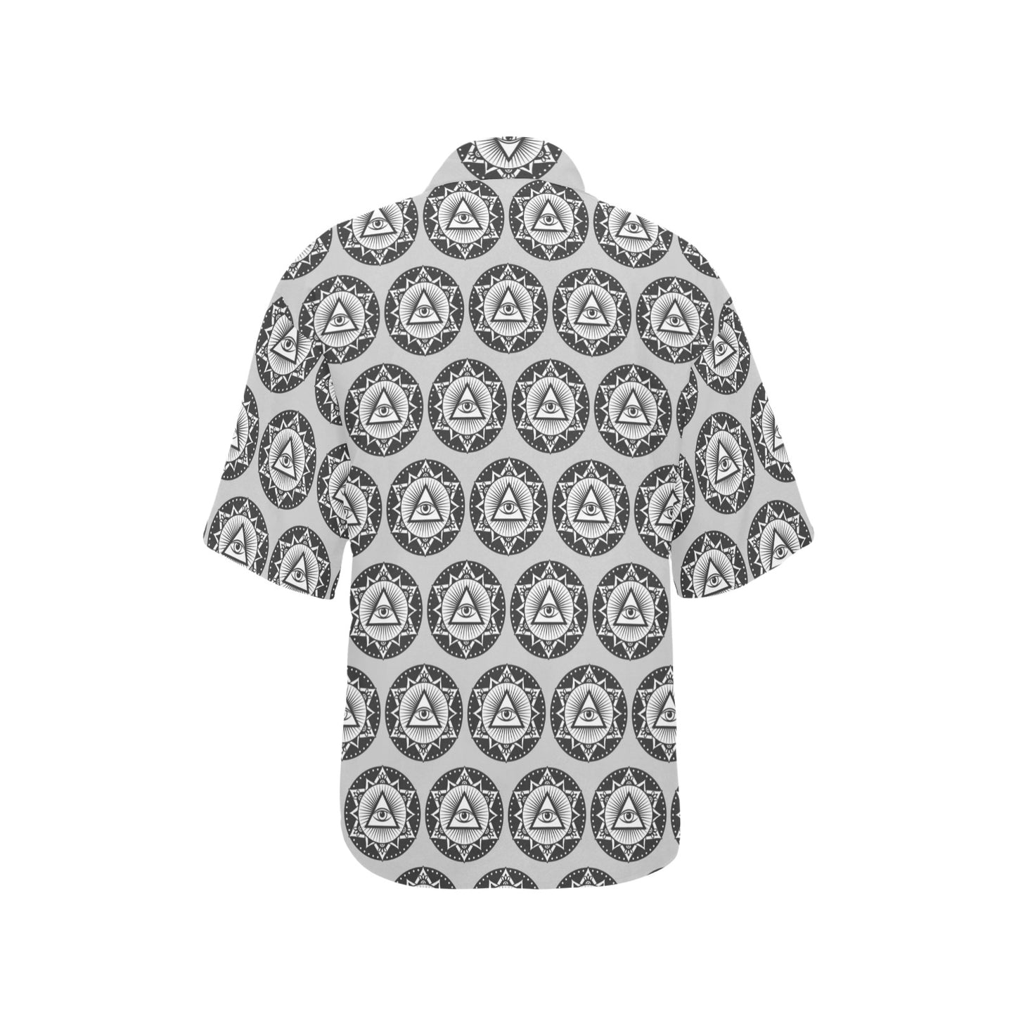 Third Eye Print Design LKS301 Women's Hawaiian Shirt