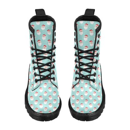 Santa Print Design LKS308 Women's Boots
