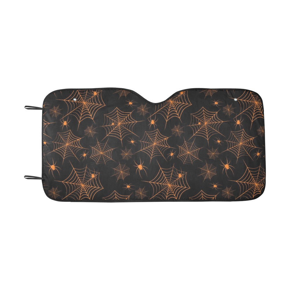 Spider Web Print Design LKS306 Car front Windshield Sun Shade