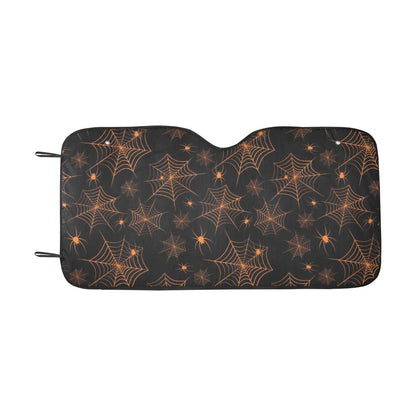 Spider Web Print Design LKS306 Car front Windshield Sun Shade
