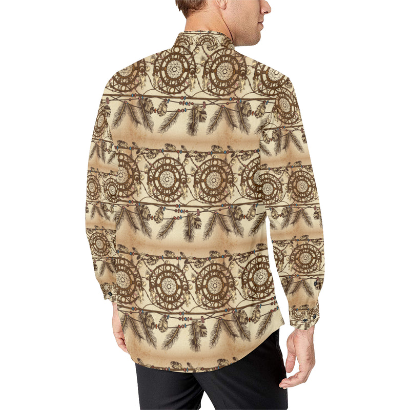 Dream catcher vintage native Men's Long Sleeve Shirt