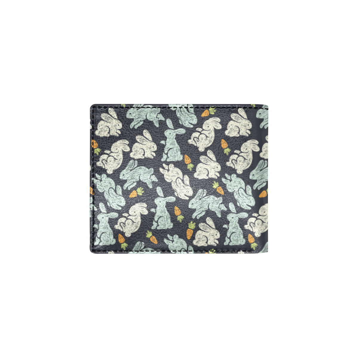 Bunny Pattern Print Design 04 Men's ID Card Wallet
