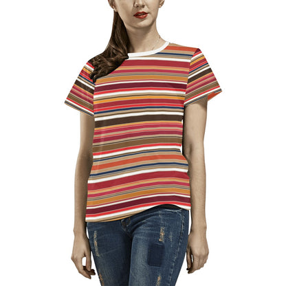 Serape Print Design LKS301 Women's  T-shirt