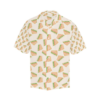 Sandwich Print Design LKS301 Men's Hawaiian Shirt