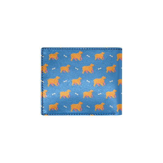 Cocker Pattern Print Design 04 Men's ID Card Wallet