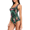 Bird Of Paradise Pattern Print Design BOP03 Women Swimsuit