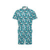 Butterfly Pattern Print Design 012 Men's Romper