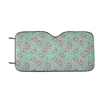 Sausage Print Design LKS303 Car front Windshield Sun Shade