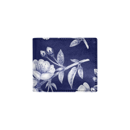 Cherry Blossom Pattern Print Design CB01 Men's ID Card Wallet