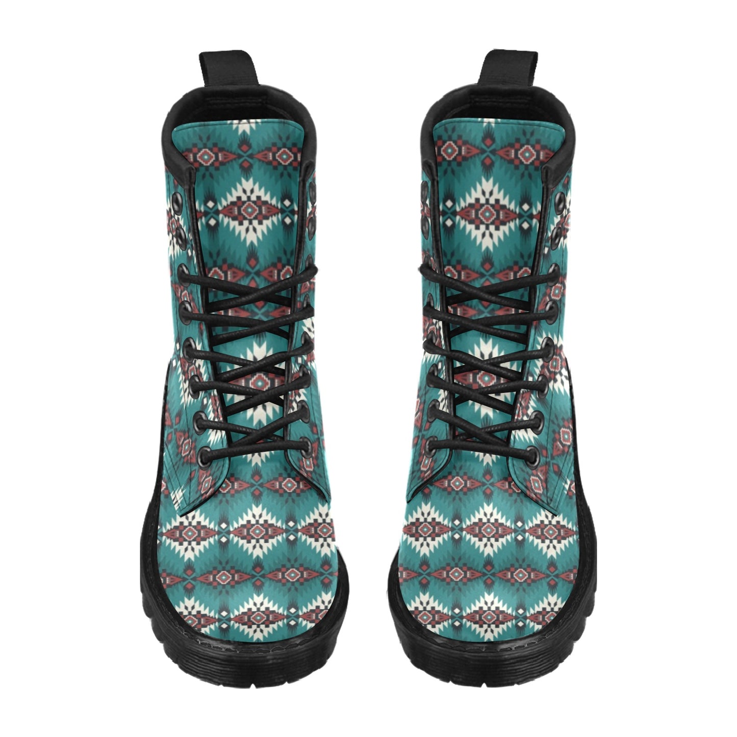 Southwest Pattern Print Design LKS308 Women's Boots