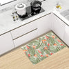 Bird Of Paradise Pattern Print Design BOP08 Kitchen Mat