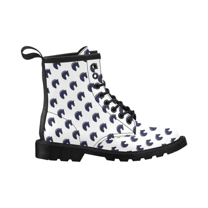 Horse Head Print Design LKS303 Women's Boots