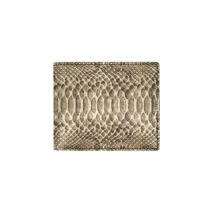 Python Pattern Print Design A02 Men's ID Card Wallet