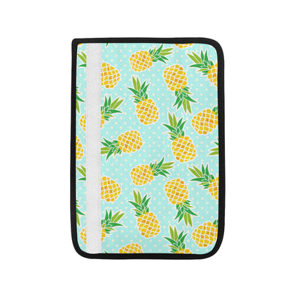 Pineapple Pattern Print Design PP01 Car Seat Belt Cover