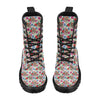 Sugar Skull Colorful Themed Print Women's Boots