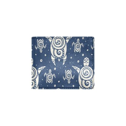 Sea Turtle Tribal Men's ID Card Wallet