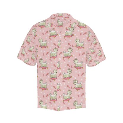 Bichons Frise Pattern Print Design 01 Men's Hawaiian Shirt