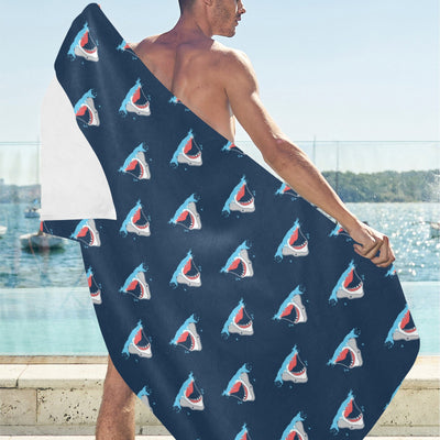 Shark Print Design LKS3010 Beach Towel 32" x 71"