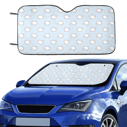 Samoyeds Print Design LKS301 Car front Windshield Sun Shade