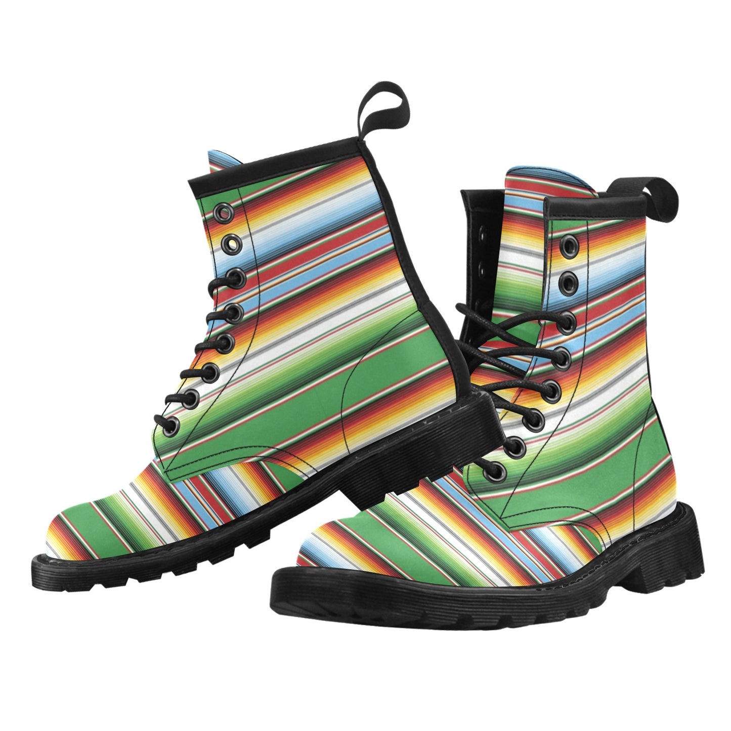 Serape Print Design LKS302 Women's Boots