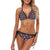 Hawaiian Themed Pattern Print Design H02 Bikini